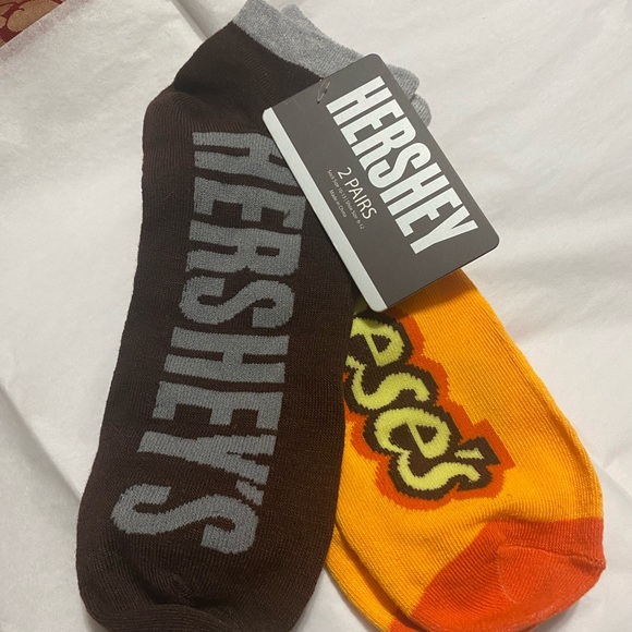 Fun themed Socks Hershey and Jolly Rancher, sock size 10-13,  you get 6 pair. - Picture 2 of 7